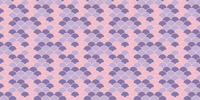 Elegant pastel pink and purple overlapping scales pattern. Perfect for feminine branding, website backgrounds, textile design, or whimsical stationery. vector