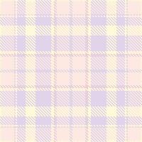 Diagonal pattern check textile, decorate texture background fabric. Linen plaid tartan seamless in light and misty rose colors. vector