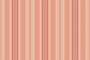 Elegant peach and cream vertical stripes pattern. Perfect for textile design, wallpaper, or website backgrounds. This subtle, textured design evokes a feeling of calm and sophistication. vector