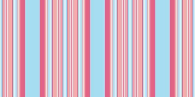 Vibrant pastel pink and blue vertical stripes create a cheerful, seamless pattern. Perfect for textile design, backgrounds, websites, and playful branding. vector