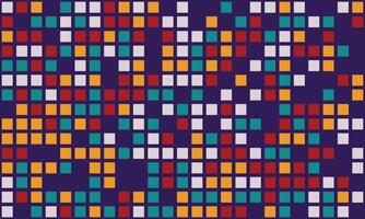 Abstract geometric mosaic pattern. Vibrant, colorful squares create a dynamic texture perfect for website backgrounds, presentations, or textile designs. vector