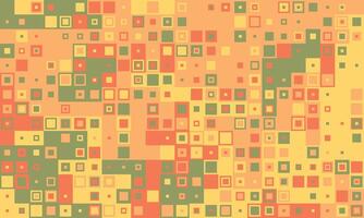 Abstract background of colorful squares in warm tones. Perfect for website banners, presentations, or any design needing a modern, geometric feel. vector