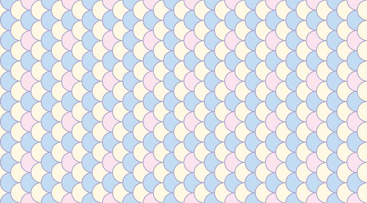 Pastelcolored fish scale pattern, perfect for backgrounds, textiles, or website design. This seamless, repeating design offers a soft, dreamy aesthetic with a subtle texture.
