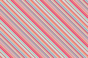 Vibrant diagonal stripes in cheerful pastel hues create a dynamic and playful pattern. Perfect for backgrounds, textiles, or any project needing a touch of fun and energy. vector