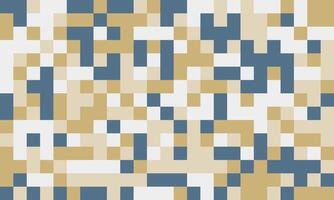 Abstract pixel art background. Neutral earth tones and cool blues create a calming yet modern aesthetic. Perfect for website banners, social media graphics, or textile design. vector