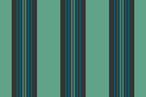 Momantic seamless vertical background, nostalgia fabric textile lines. Iatin stripe pattern texture in grey and cyan colors. vector