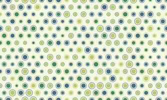 Vibrant, playful polka dot pattern in calming greens and blues. Perfect for backgrounds, textiles, or website design. Evokes feelings of freshness, energy, and simple joy. vector