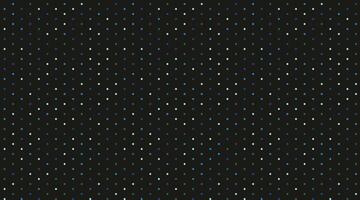 Subtle, repeating pattern of tiny dots on a dark background. Perfect for website backgrounds, textures, or subtle design elements. Evokes a sense of technology, space, or data visualization. vector