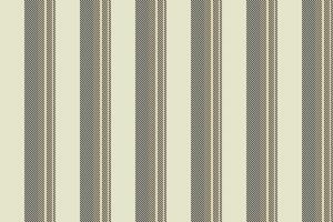 Elegant vertical stripes in muted beige and dark grey create a sophisticated textile pattern. vector