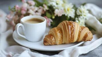 A breakfast of champions, a luxurious breakfast, a perfect morning photo