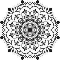 Minimal Mandala Art for Branding vector