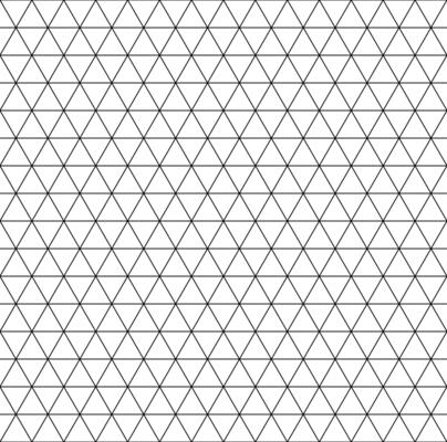 triangle triangular pattern with equilateral triangles, black and white seamless repeatable texture background