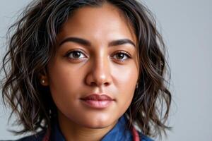 portrait of a diverse healthcare professional showcasing authenticity photo