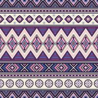 Tribal striped seamless pattern. Aztec geometric background. Can be used in textile design, web design for making of clothes, accessories, decorative paper, wrappings vector