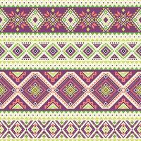 Tribal striped seamless pattern. Aztec geometric background. Can be used in textile design, web design for making wrapping, backpacks, etc. vector