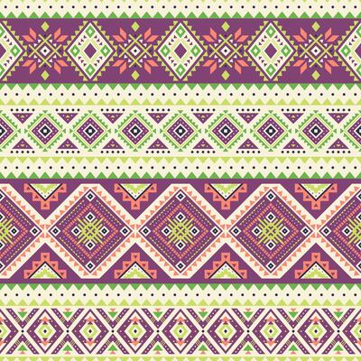 Tribal striped seamless pattern. Aztec geometric background. Can be used in textile design, web design for making wrapping, backpacks, etc.