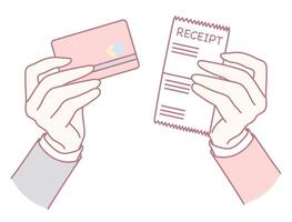 Transaction Process The exchange of payment and receipt in a business model transaction vector
