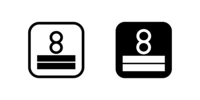 Stack limit symbol icons, indicating the maximum number of items that can be stacked, crucial for warehouse storage and logistics safety. vector