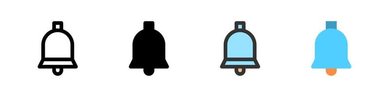 Icon set for notifications. Ideal for apps, alerts, or dashboards. vector