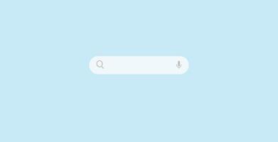 Search bar design element. Search Bar for UI. vector