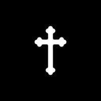 The cross is the principal symbol of Christianity, the Christian cross representing the crucifixion of Jesus. Flat and Editable vector