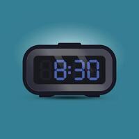Digital clock graphic design illustration vector