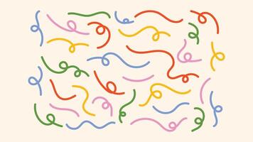 Vintage hand-drawn set of arrows, scribbles, dashed lines, and textures. Imperfect naive style inspired by retro classroom sketches. Perfect for playful design projects and creative layouts vector
