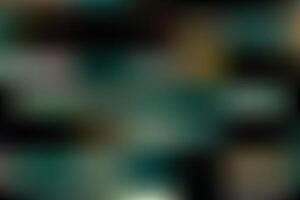 Smooth soft mesh gradient abstract green bokeh background with glow and colorful light blur effect vector