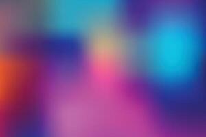 Smooth soft mesh gradient background in dark blue pink orange and purple blur style backdrop vector