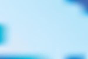 Smooth soft blue and sky blue mesh gradient blur background for elegant modern abstract backdrop design vector