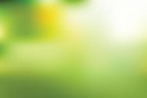 Smooth and Soft Mesh Gradient Abstract Background with Green Bokeh and Summer Grass Texture Blur vector