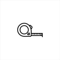 Retractable Tape Measure For Accurate Measurement vector