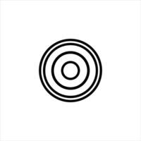 Audio Speaker Driver Sound Line Icon vector
