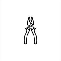 Combination Pliers Hand Tool For Gripping vector