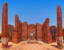 old city with beautiful Thai temples,Thailand - Wat Phra Si Sanphet. photo