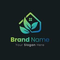 Creating a Green and Sustainable Brand Identity Through Modern Logo Design Principles vector