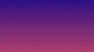 A gradient background with a vertical grid pattern of square lines fading from dark blue at the top to pink at the bottom, creating a dynamic downward motion effect. video