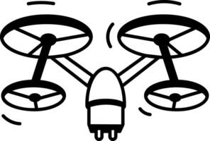 A line style icon of flying charger vector