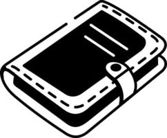A sketchy style icon of wallet vector