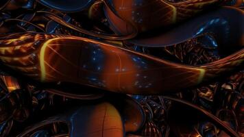 Reflection, Background, Technological Cinematic Template, Spheres, Unique Design, Exclusive video
