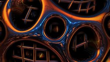 Background, Technological Cinematic Template, Figures, Unique Design, Exclusive, Reflection video