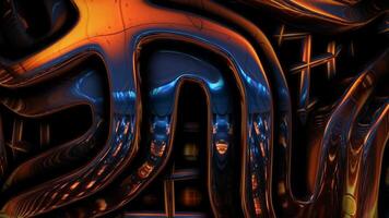 Figures, Background, Technological Cinematic Template, Unique Design, Exclusive, Reflection video