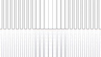 Abstract Data Visualization Dynamic Vertical Bars and Spectrum Analysis Animation on White Background video
