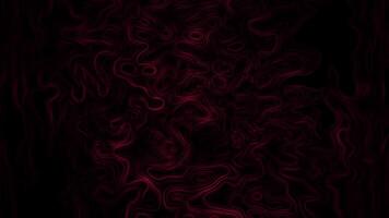 Abstract Dark Red Organic Flowing Lines and Shapes on Black Background Dynamic Digital Veins Animation video
