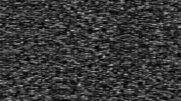 Abstract black and white static noise background texture with flickering pixels, resembling old television interference or digital glitch effect. video