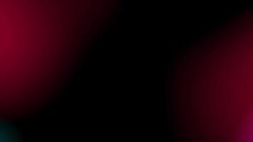Abstract Light Leaks and Dynamic Color Gradients on Black Background Red, Magenta, and Teal Bokeh Effects for Overlays and Backgrounds video
