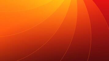 An orange and red background with a curved line vector