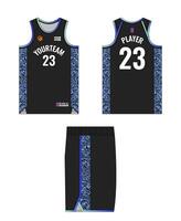 Basketball Jersey with Number and Name vector