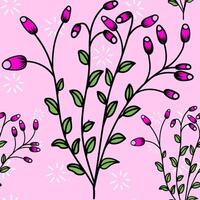 Abstract Flower background suitable for home decore and purpose vector