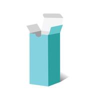 Syrup autolock box 3D template, file vector